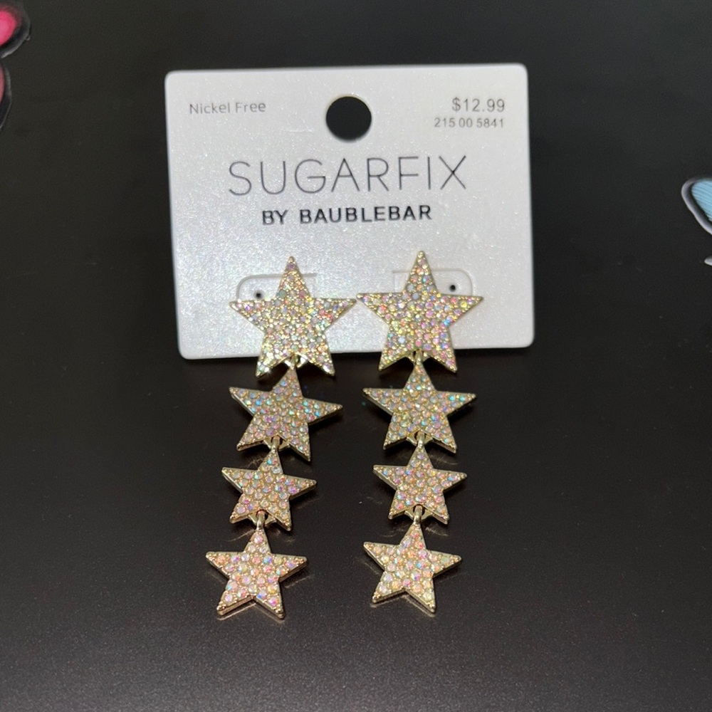 Sugarfix by BaubleBar Star Earrings